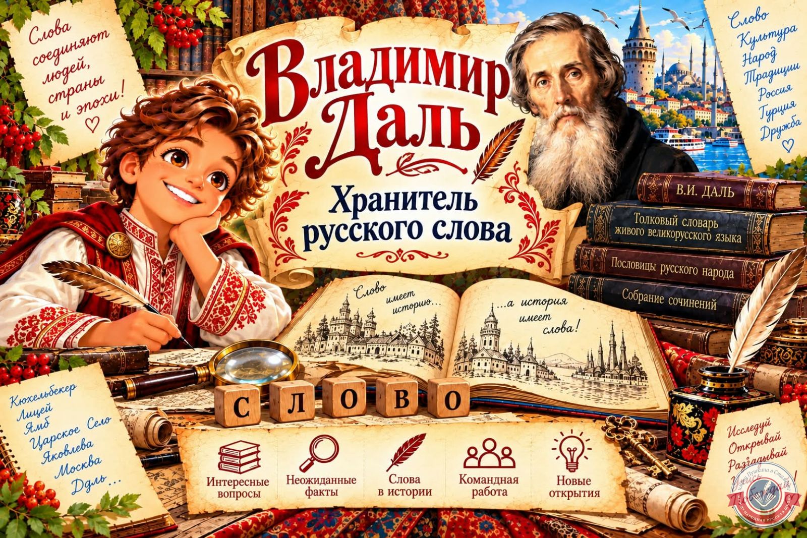 Владимир Даль. Хранитель русского слова.